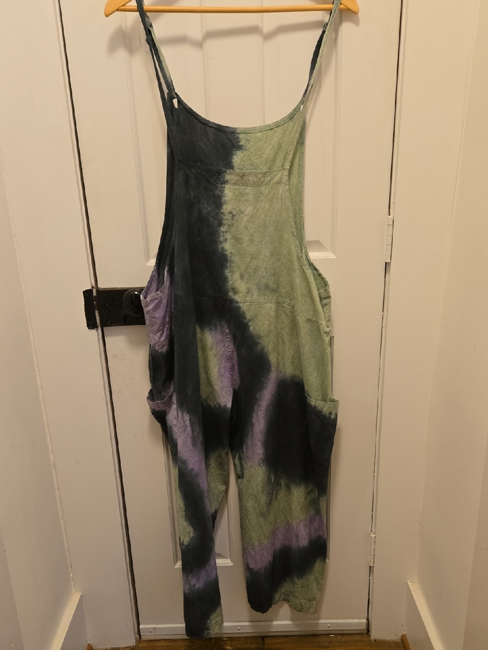 Lakhays LA BOHO Jumper Green and Blue Tie Dye M/L - Picture 7 of 7